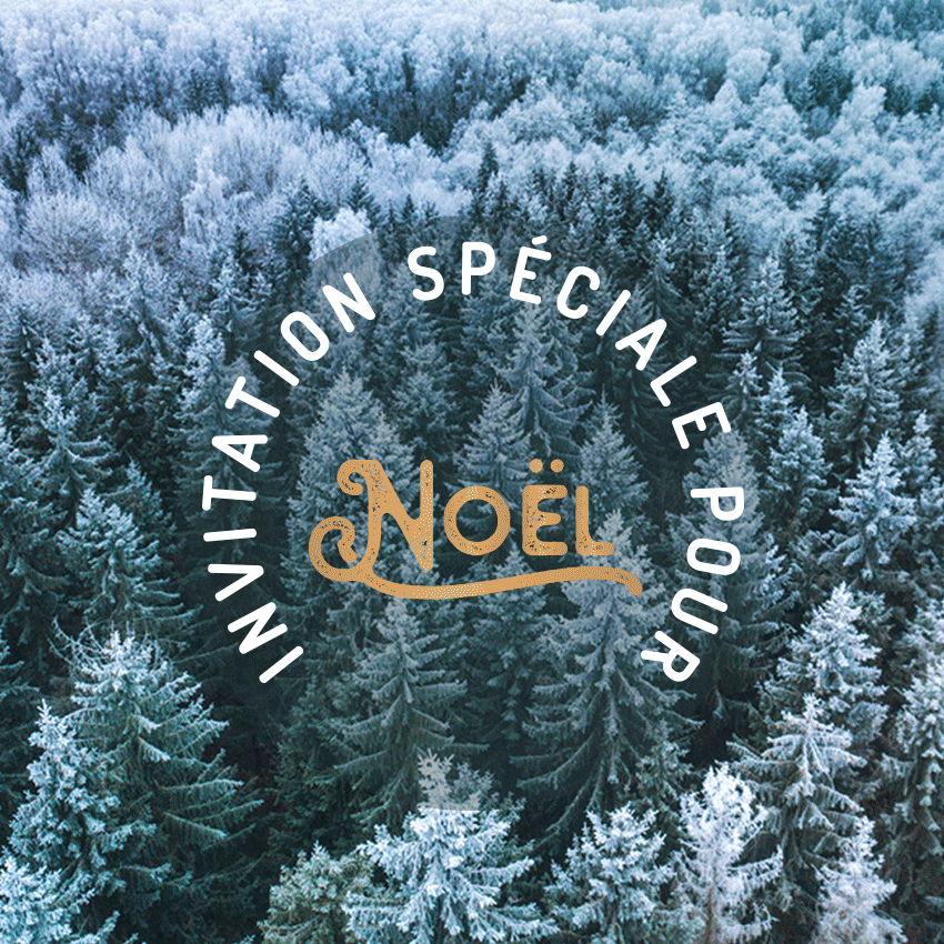 Invitation spéciale pour Noël